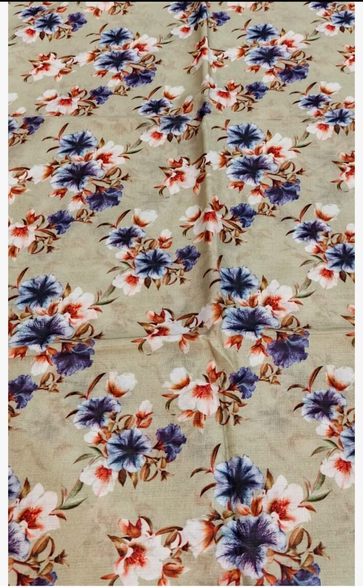 Sapphire, Cross Stitch and Khaadi Unstitched Lawn Two Piece Same Print Collection