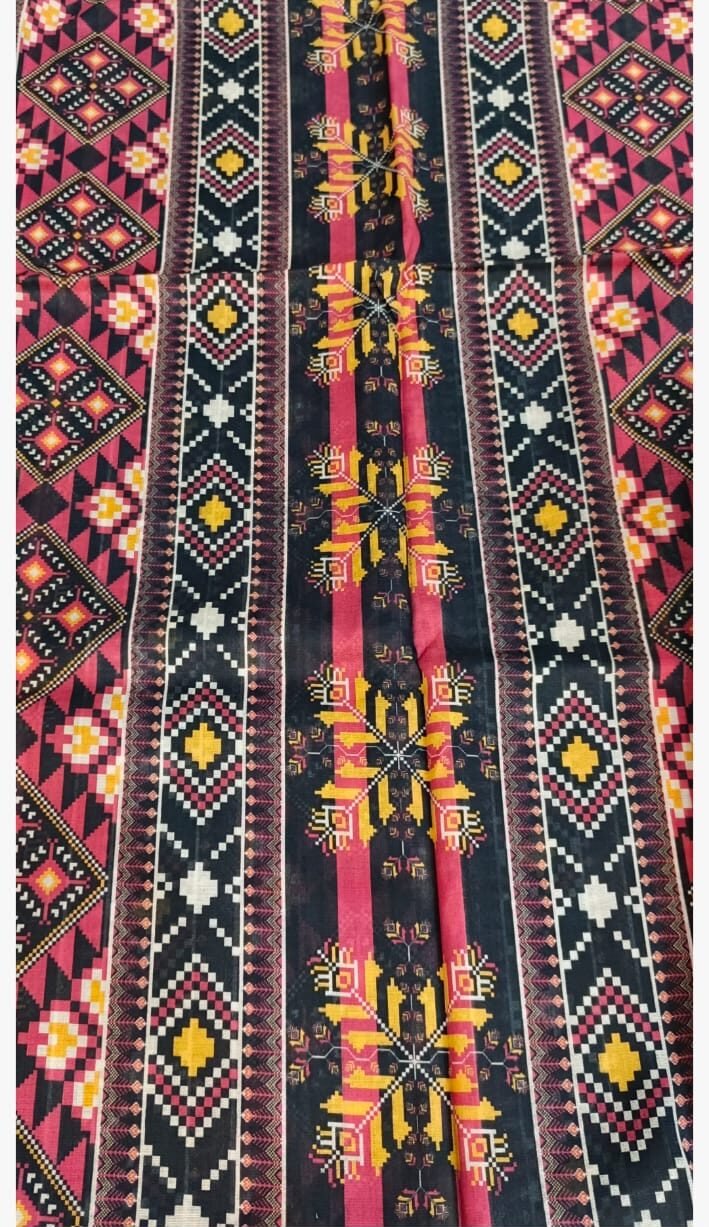 Sapphire, Cross Stitch and Khaadi Unstitched Lawn Two Piece Same Print Collection
