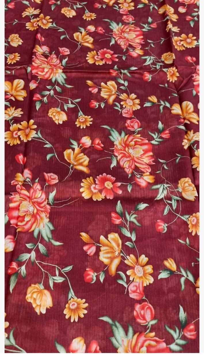 Sapphire, Cross Stitch and Khaadi Unstitched Lawn Two Piece Same Print Collection