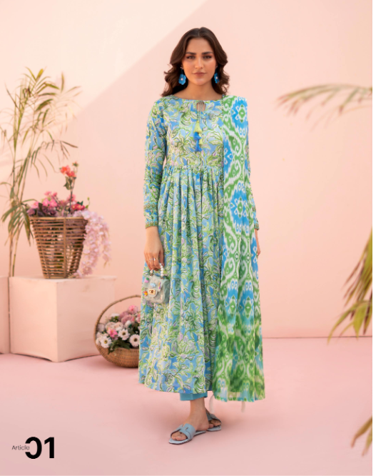 BRENISH ROOP FRONT DIGITAL PRINTED PURE LAWN COLLECTION 01