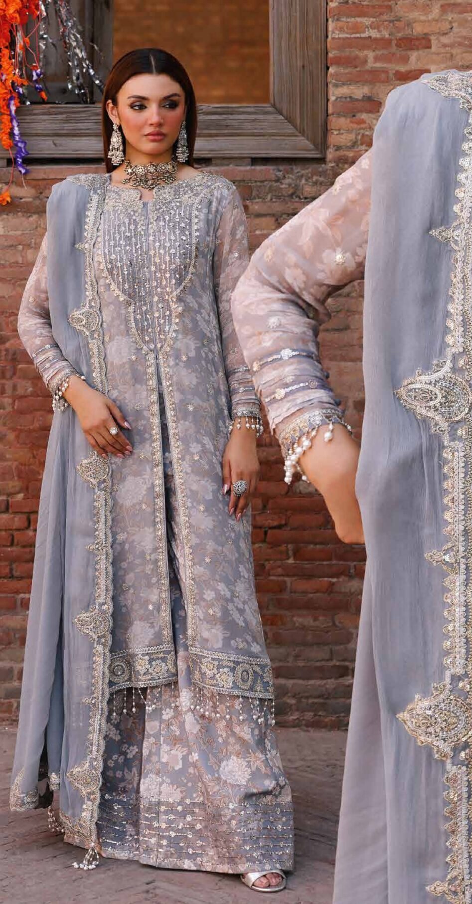 Vasal by Charizma Premium Embroidered Formal chiffon collection with Embroidered Pure chiffon Dupatta
