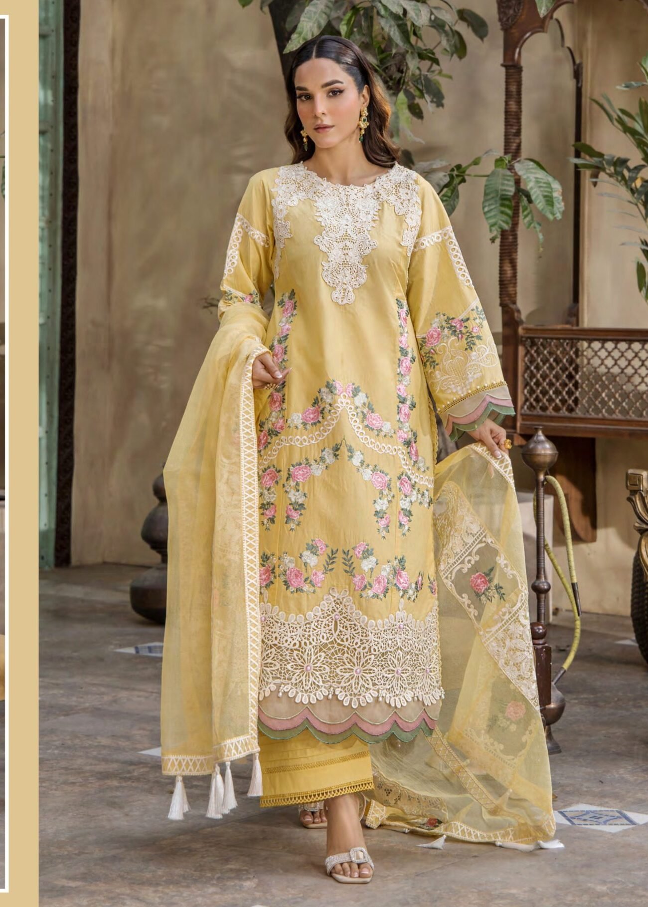 ESHAAISHA LUXURY LAWN EMBROIDERED COLLECTION VOLUME 1