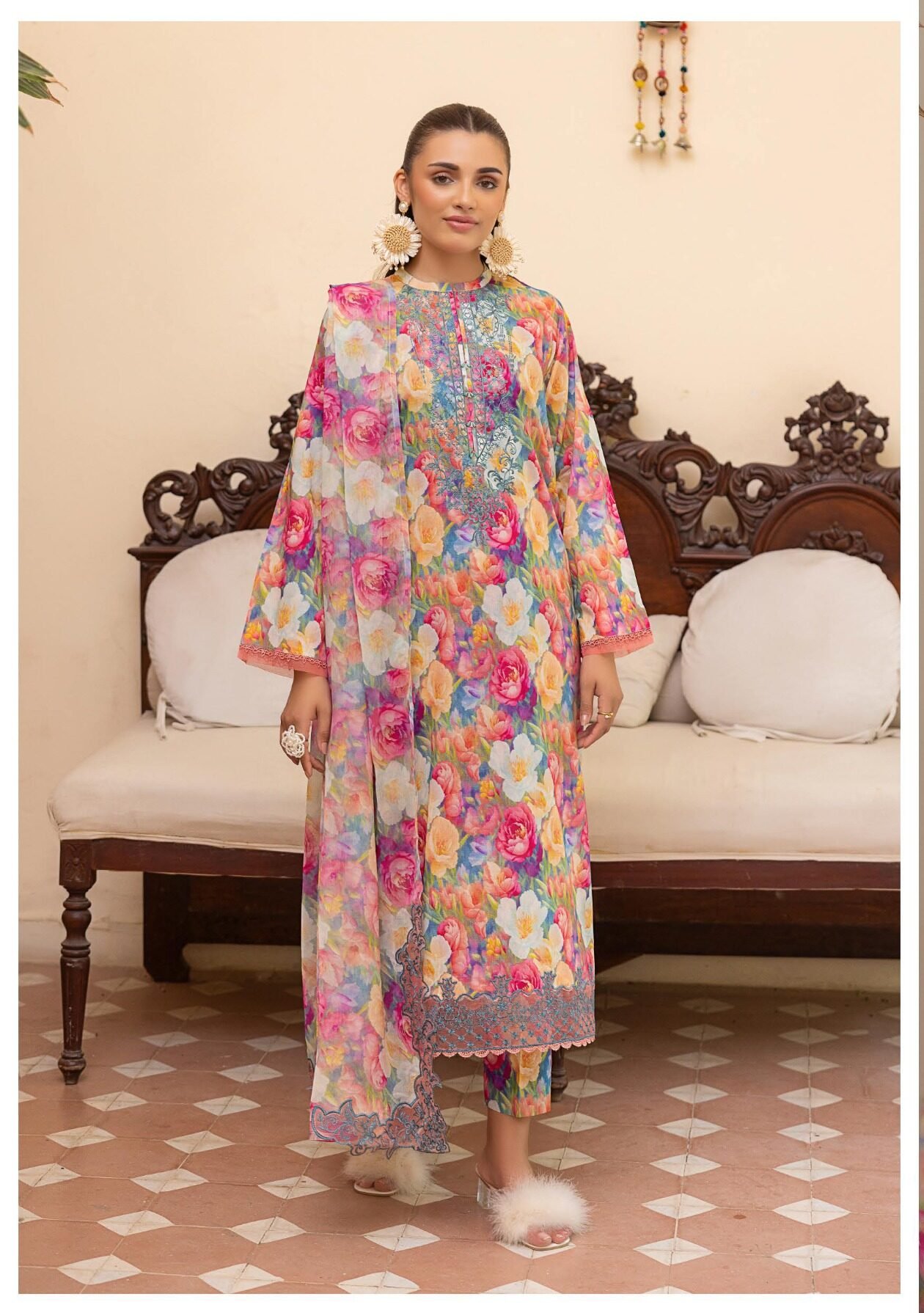 ZIVA UNSTITCHED THREE PIECE COLLECTION