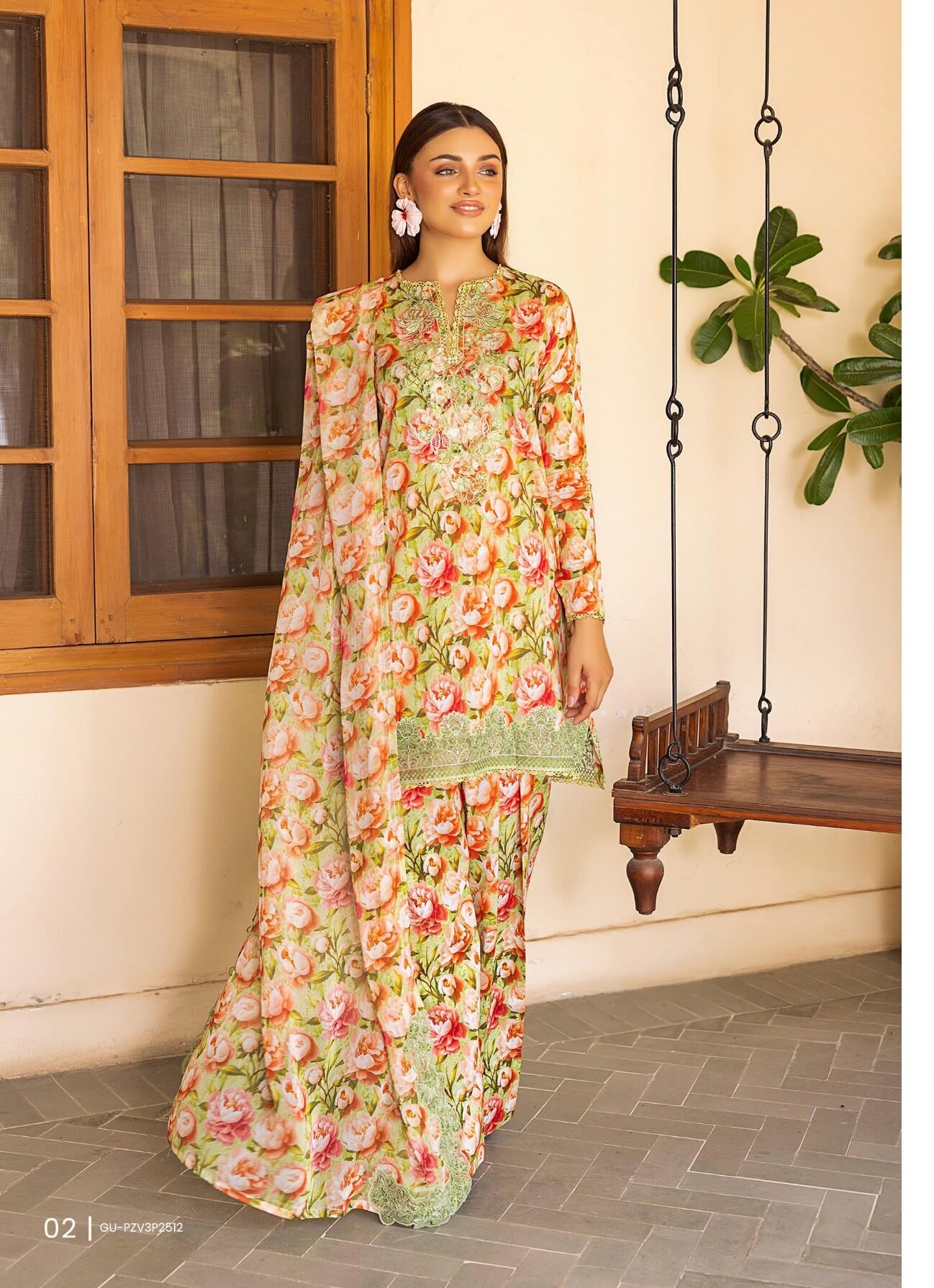ZIVA UNSTITCHED THREE PIECE COLLECTION