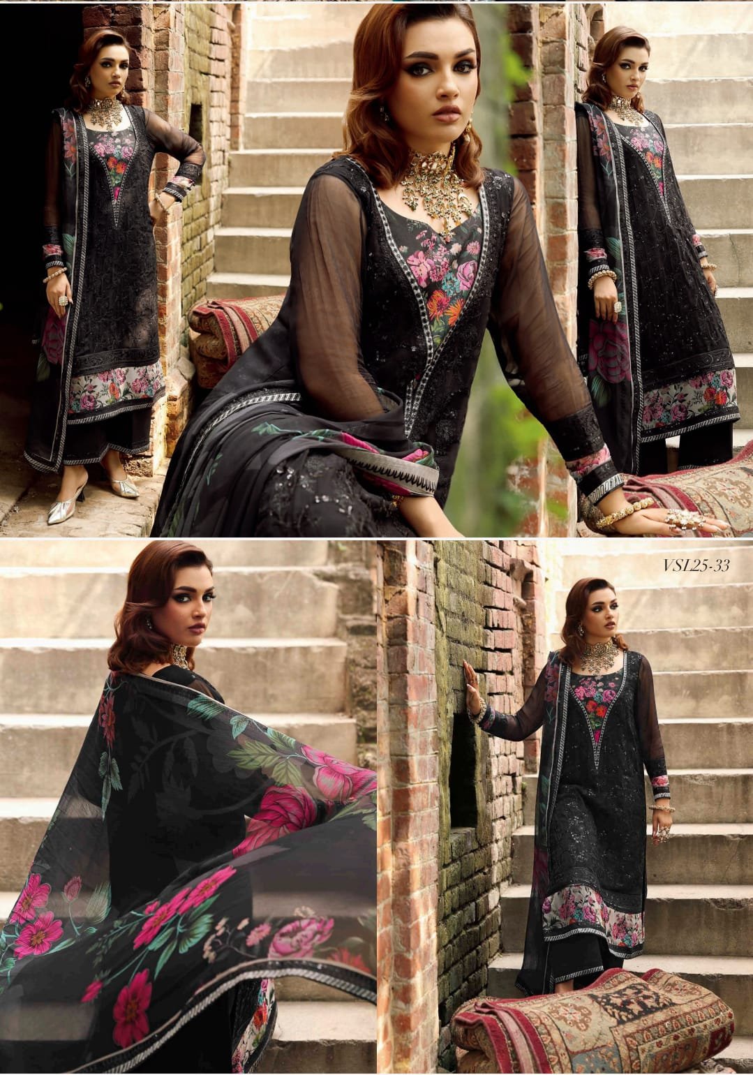 CHARIZMA VASAL LUXURY CHIFFON COLLECTION VOLUME - III ( FREE SHIPPING )