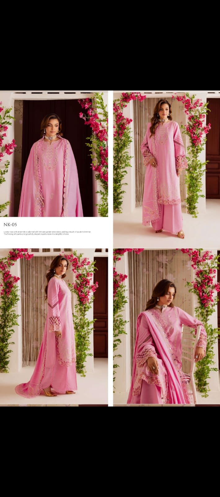 MAHNUR LUXURY EMBROIDRED KHADDAR 3 PIECE UNSTICHED COLLECTION ( FREE SHIPPING )