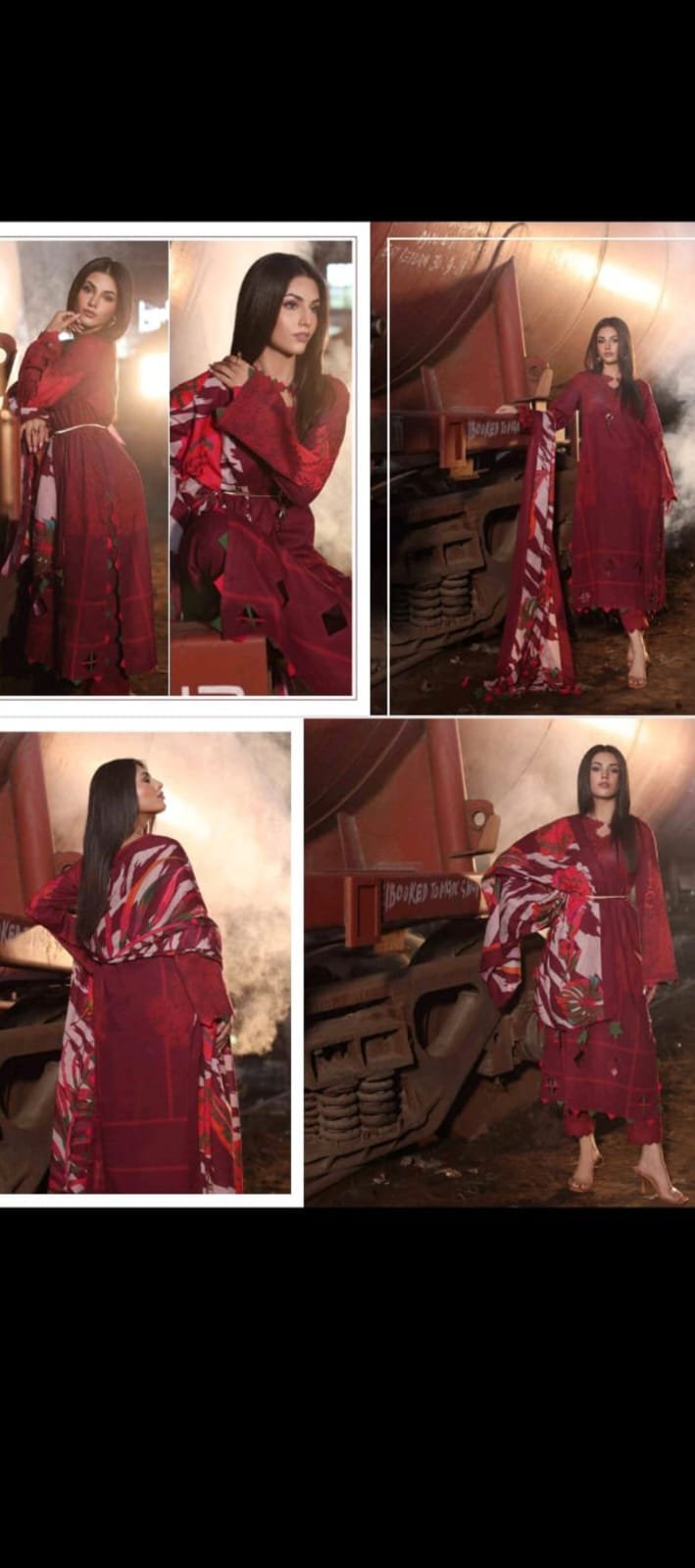 CHARIZMA PRINTED KHADDAR 3 PIECE UNSTICHED COLLECTION ( FREE SHIPPING )