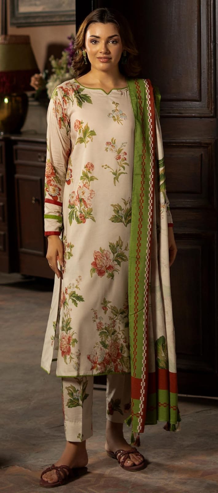 GULL JEE WINTER PRINTED LINEN WINTER COLLECTION