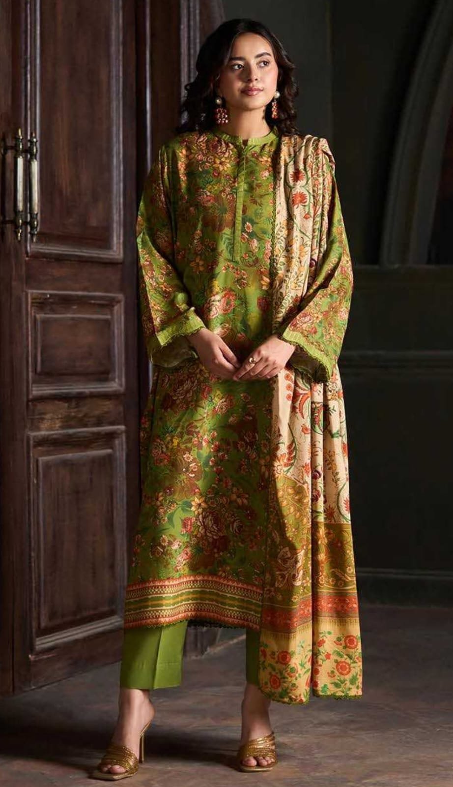 GULL JEE WINTER PRINTED LINEN WINTER COLLECTION