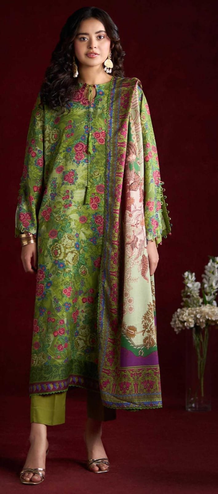 GULL JEE WINTER PRINTED LINEN WINTER COLLECTION