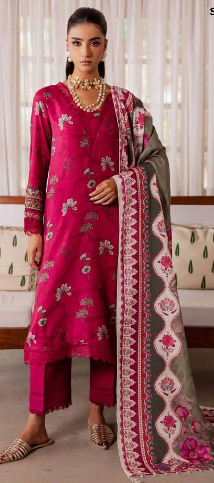 NUREH PRINTED LINEN WINTER COLLECTION