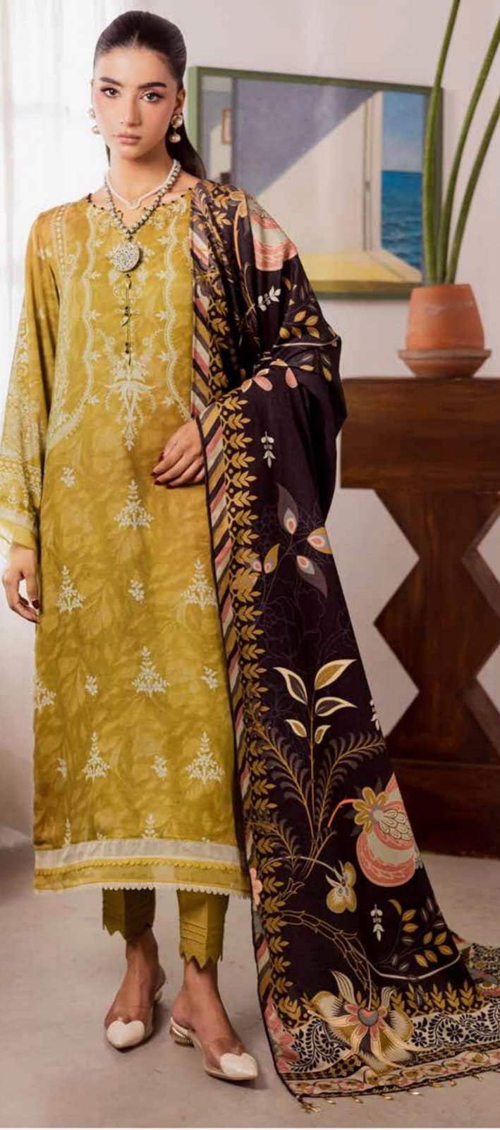 NUREH PRINTED LINEN WINTER COLLECTION