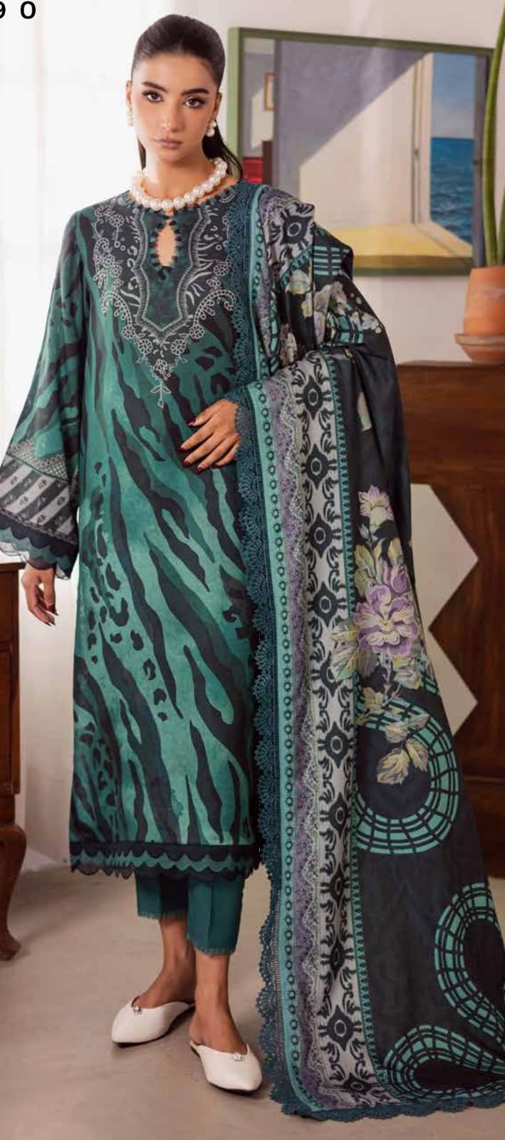 NUREH PRINTED LINEN WINTER COLLECTION