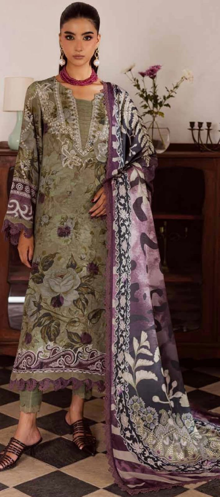 NUREH PRINTED LINEN WINTER COLLECTION