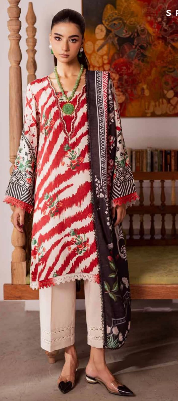 NUREH PRINTED LINEN WINTER COLLECTION